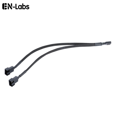 Sleeve 4 pin PWM Fan Power Splitter Extensin Cable,Motherboard 4pin Fan Connector to 2 3 4 5 Spliter Hub Sleeving Adapter Cord ► Photo 1/6