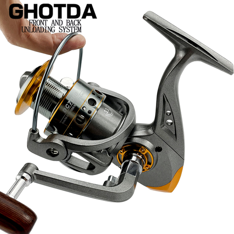 High Quality 13BB Saltwater Spinng Fishing Reel Carp Max Drag 10kg Reel Fishing 5.2:1 High Speed Full Metal Spool Spinning Reels ► Photo 1/1