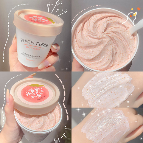 Niacinamide Whitening Body Scrub Cream Moisturizing Skin Exfoliating for Whole Body Pimple Removal Whitening Joints Bath Using ► Photo 1/6