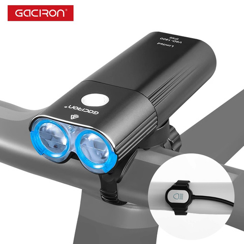 Gaciron V9 Series Classic Headlights Top Quality Cycling Front Lighting LED Lamp USB Charge Optional 400-1800Lumen 2500-6700mAH ► Photo 1/6