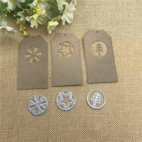 3Pcs/set Christmas tree Metal Cutting Dies Stencils for DIY Scrapbooking Album Paper Card Decorative Craft Embossing Die Cuts ► Photo 1/3