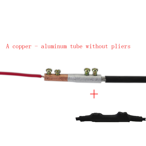GTL-10 CU-AL Tube Cable Wire Bimetallic Splice Sleeve Lug Ferrule Connector Crimp Terminal ► Photo 1/5