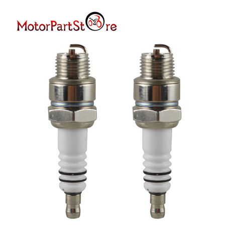 2pcs High Performance Spark Plug Z4C Fit For 49cc 50cc 60cc 66cc 70cc 80cc 2-Stroke Engine Motorized Bicycle Moped Scooter ► Photo 1/5