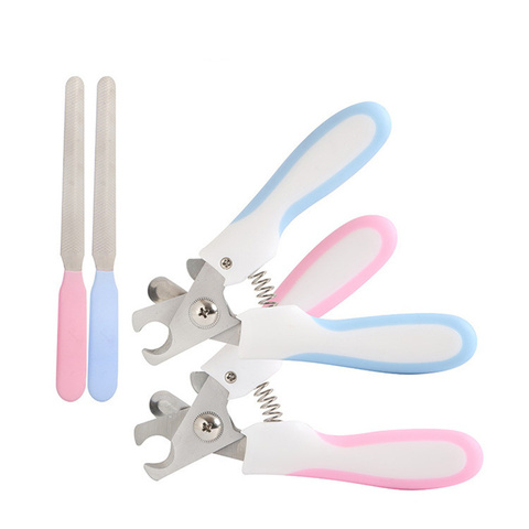 Pet Grooming Scissors Dog Cats Supplies Pet Nail Clipper Pet Accessories Animal Trimmers Nail File Claw Cutters Cut The Nails ► Photo 1/6