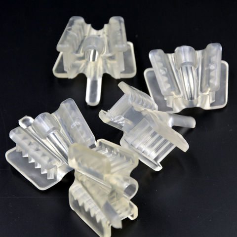 5pcs New Dental Silicone Mouth Prop Support Holding Saliva Ejector Suction Tip ► Photo 1/6