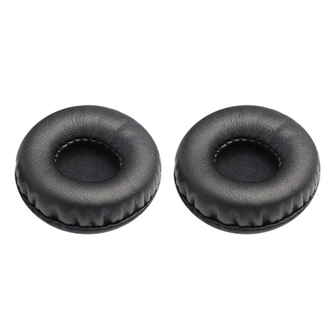 1 Pair Universal Soft PU Earpads Protein Skin Foam Headphones Cushions for Sony ATH Philips Replacement Round Headset Ear Caps ► Photo 1/6