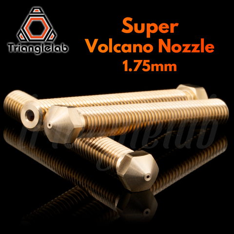 trianglelab Super Volcano Nozzle 1.75MM filament Large Flow 3D pinter for Super Volcano Hotend Large Flow brass Nozzle ► Photo 1/5