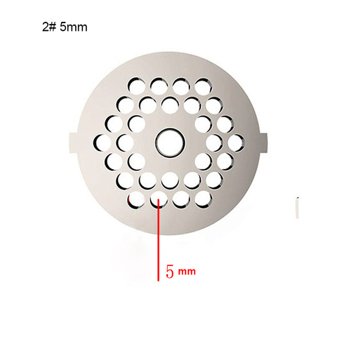 Stainless Steel Meat Grinder Hole Plate For 55mm Diameter Meat Grinder Plate Net Knife Meat Grinder Parts ► Photo 1/6