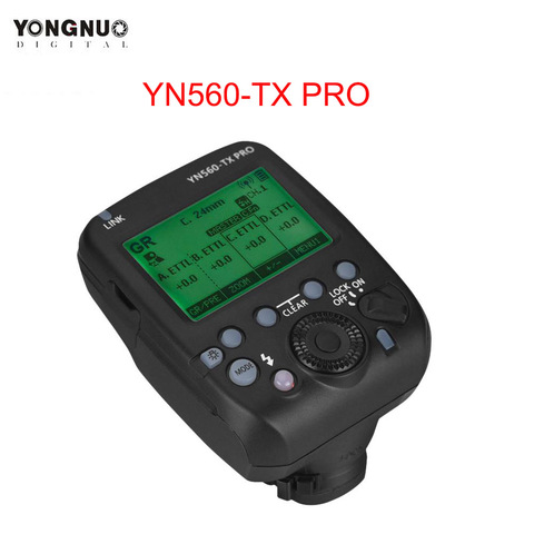 YONGNUO YN560-TX PRO 2.4G On-camera Flash Trigger Wireless Transmitter for Canon DSLR Camera YN862/YN968/YN200/YN560 Speedlite ► Photo 1/6