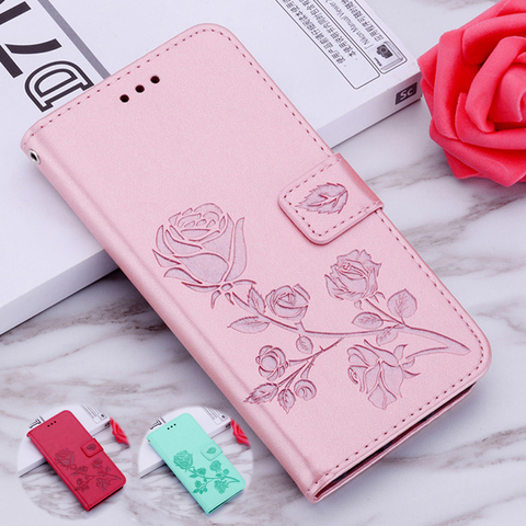 Rose Leather Case For Lenovo Vibe A B C C2 Power A2016 A1010 A2010.