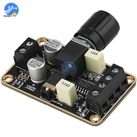 PAM8406 Digital Amplifier Board 5W+5W DC 5V Class D Stereo Audio AMP with Volume Control Sound Board ► Photo 1/6