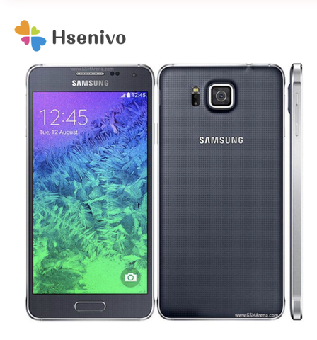 G850 Original Unlocked Samsung Galaxy Alpha G850F G850A Mobile Phone Ouad Core 2GB Ram 32GB ROM 12.0MP 4.7 Inch TouchScreen ► Photo 1/5