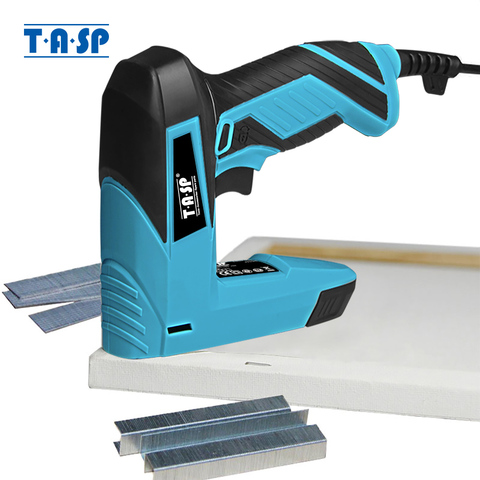 TASP 230V 2 in 1 Electric Nailer and Stapler Furniture Staple Gun for Frame with Staples&Nails Carpentry Woodworking Power Tools ► Photo 1/6