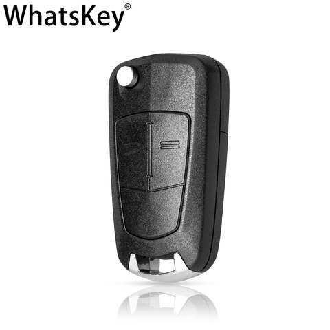 WhatsKey 2 Button Flip Remote Folding Car Key Fob Case For Opel Vauxhall  Corsa D Astra J G Zafira ''A Vectra B Mokka G Insignia - Price history &  Review