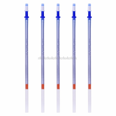 5Pcs Silver Water Erasable Soluble Pen Refill For Fabric Leather Marker Marking Tailor Sewing Tools Craft Au13 19 Droship ► Photo 1/4