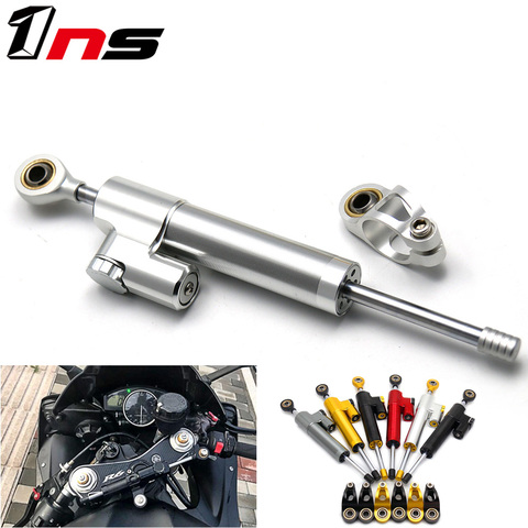 For Yamaha YZF R1 YZF R 1 1998 - 2001 YZF R6 2006-2017  YZF R1 2009-2012 Universal Motorcycle Steering Dampers Stabilizer ► Photo 1/5