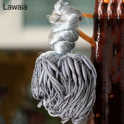 Lawaia Fishing Finland Net Multifilament Casting Net 30m Long 3-layer Finland Folding Net Fishing Trap Net Grid Fishing Tackle ► Photo 1/6