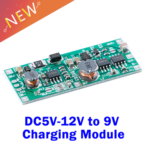 DC DC5V-12V to 9V Charging Module for 18650 Lithium Battery UPS Voltage Converter uninterruptible power supply control board ► Photo 1/5