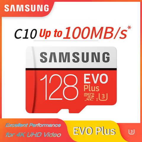 SAMSUNG EVO Plus Memory Card 8GB/32GB/SDHC 64GB/128GB/256GB/SDXC