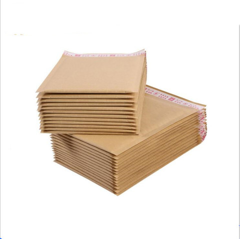 100pcs Thick Kraft Paper Bubble Shipping Envelopes with Bubble Shipping Bags Mailer Mailing Bags Padded Envelope Packaging Pouch ► Photo 1/6