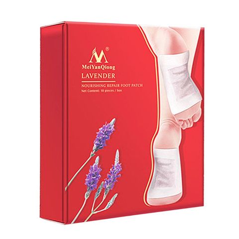 20Pcs/Lot Lavender Detox Foot Patches Pads Nourishing Repair Improve Sleep Bamboo Vinegar With Adhesive Plaster Toxins Cleansing ► Photo 1/4