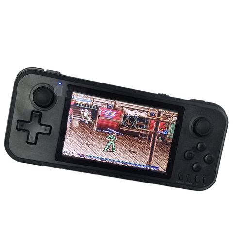 Q400 Quad Core 4 Inch Portable Handheld Game Console Player retro game 32/64GB with 7000 free games for ps1/Mame/Cps/Snes ► Photo 1/6