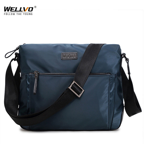 Waterproof Shoulder Bag Men Oxford Large Capacity Leisure Crossbody Messenger Bags for Men Bag Casual Office Travel Satchel X28C ► Photo 1/6