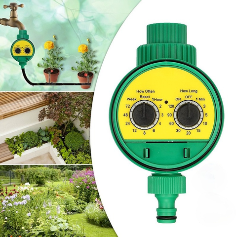 Automatic Garden Irrigation Controller Digital LCD Electronic Programmable Valve Hose Water Timer Waterproof Automatic On Off WF ► Photo 1/4