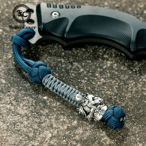 Handmade Norse Knights Keychains Men Outdoor Lanyard Rope Keyring Women Car Knife Pendant Navy Vikings Jewelry Gift Dropshipping ► Photo 1/6