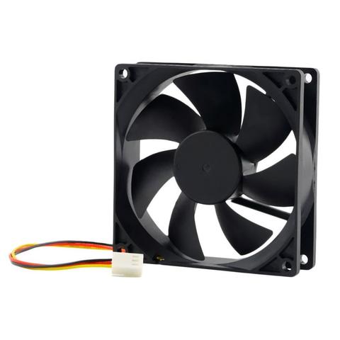 CPU Heat Sinks Cooler Fan CPU DC Cooler Fan 3-Pin 9cm 90 x 25mm 90mm CPU Heat Cooling Fan High Quality Fast Free ► Photo 1/6