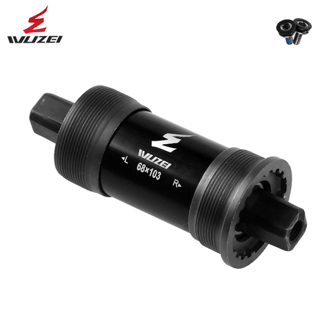 Bicycle Bottom Bracket BB With Screw MTB Mountain Bike Parts 68*103/107/110/113/116/118/120/124.5mm Snow e-bike 142/155/177mm ► Photo 1/6