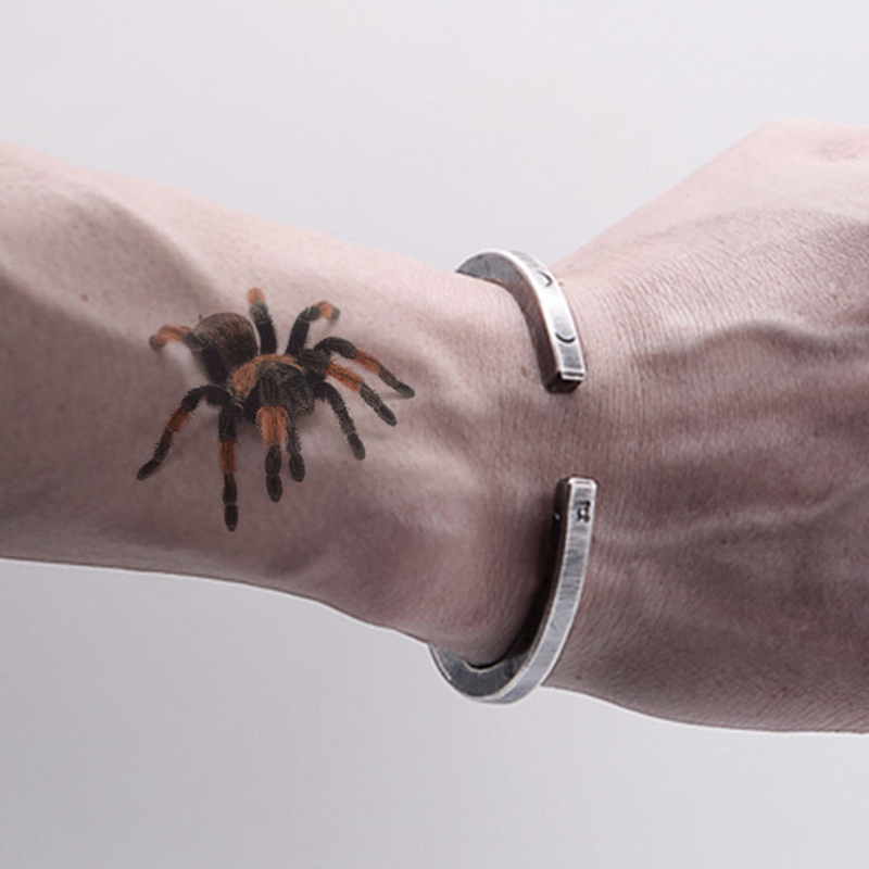 Halloween Waterproof 3D Spider Tatoo Fashion Man Temporary Tattoo Sticker  Tatuajes Joke Tatouage Temporaire TSLM1 - Price history & Review |  AliExpress Seller - Shiny Girl's Make Up Store 