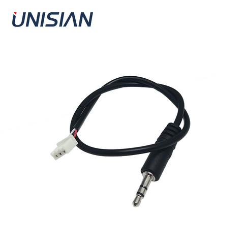UNISIAN  Jack 3.5mm AUX Audio Cable To XH2.54mm 3pin Terminal male to male Stereo Audio Cable Amplifier Extended line ► Photo 1/3