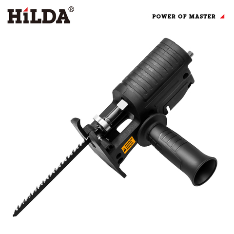 HILDA Reciprocating Saw-Adapter Hand-Tool Woodworking-Tool Cutting Cordless With Blades For Power Tool Electric-Drill ► Photo 1/6