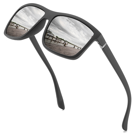 Polaroid Sunglasses Unisex Square Vintage Sun Glasses Famous Brand Sunglases Polarized Sunglasses Oculos Feminino for Women Men ► Photo 1/6