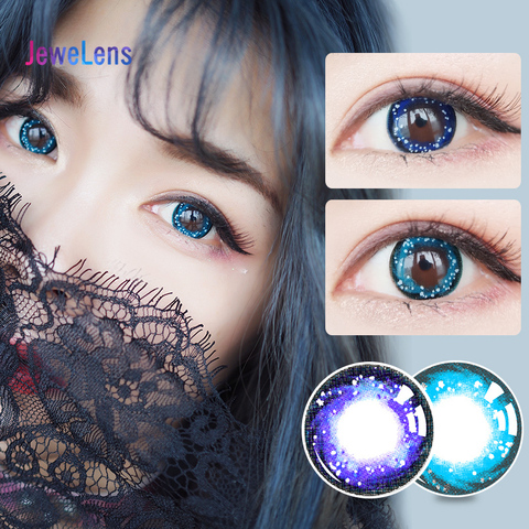 Jewelens Colored Contact Lenses Myopia Color lens for Eyes Colorful Cosmetic Cosplay Con Dream Yemu Series ► Photo 1/6