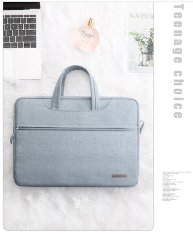 14-inch, 15.6-inch laptop handbag, wear-resistant Oxford cloth briefcase tablet bags, shockproof shoulder bag. ► Photo 1/4