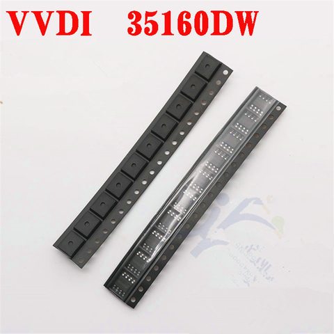 5pcs/lot VVDI 35160 35160DW Dashboard Red Dot SOP8 IC Chip No Need Simulator Read Write 35160WT M35160D0WT EEPROM with VVDI Prog ► Photo 1/6