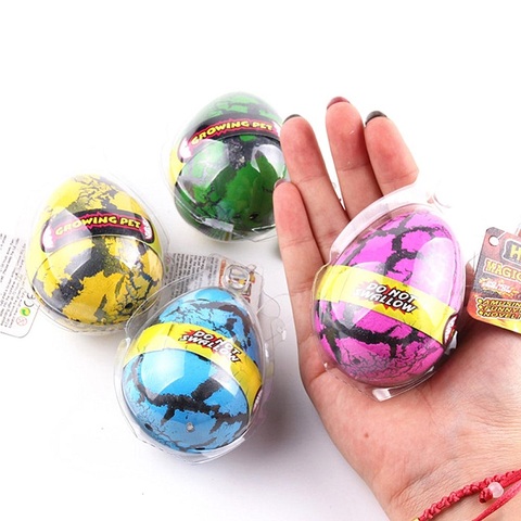 4PCS Dinosaur Eggs Hatching In Water Large Size Water Growing Animal Eggs Dinosaur Grow Egg Novelty Educational Toy Kids Gift ► Photo 1/6