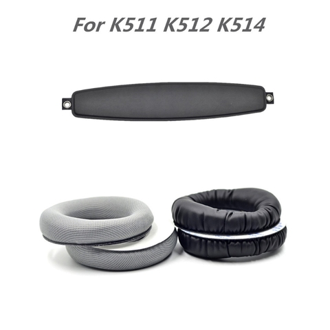 Standard Leather Ear Pads Cushion Soft Earpads for AKG K511 K512 K514 Headset Repair Parts Headphone Accessories headband ► Photo 1/6