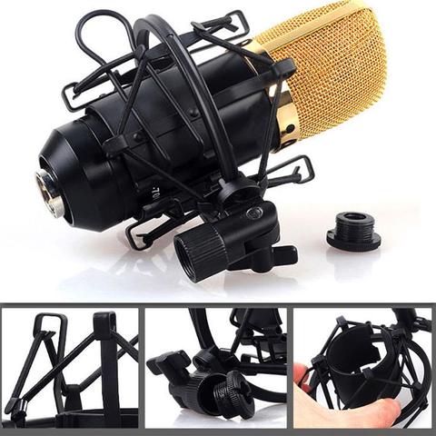 Metal Spider Microphone Suspension Shock Mount Holder Shockproof Stand For Condenser Recording Mic ► Photo 1/6
