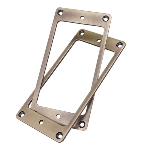 2Pcs Humbucker Pickup Frame, Mounting Ring Cover Frame for Electric Guitar, Brass Metal ► Photo 1/6