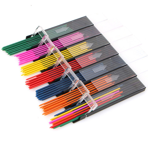 Cute Mechanical Pencil 2.0 mm Automatic Pencil Color Lead Refill for Writing Drawing School Supplies Stationery ► Photo 1/6