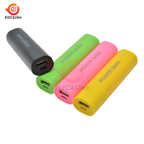 USB Power Bank Shell 5V 1A DIY 18650 Battery Charger Box Storage Case Without Batteries ► Photo 1/6