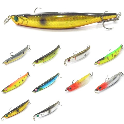 wLure 11.6g 11.4cm Bend Body Style Dying Like Minnow Slow Sinking Subsurface Muskie Bait Twitch Fishing Lure W625 ► Photo 1/6