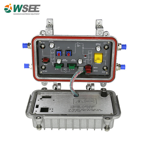 WSEE SXG 301 outdoor two way output CATV  trunk optical amplifier  for sale ► Photo 1/1