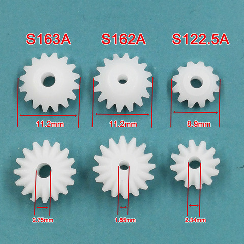 S162A S163A S122.5A Bevel Pinion  11.2mm/ 9mm Diameter 16T / 12 Teeth Conical Gear 10PCS/LOT ► Photo 1/6