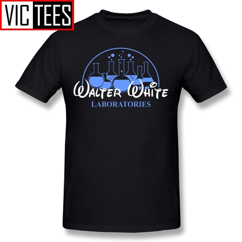 Men's Walter White Laboratories T Shirt Breaking Pinkman Bad AMC Heisenberg Mr White Cotton Tops T-Shirts Breaking Bad Tees ► Photo 1/6