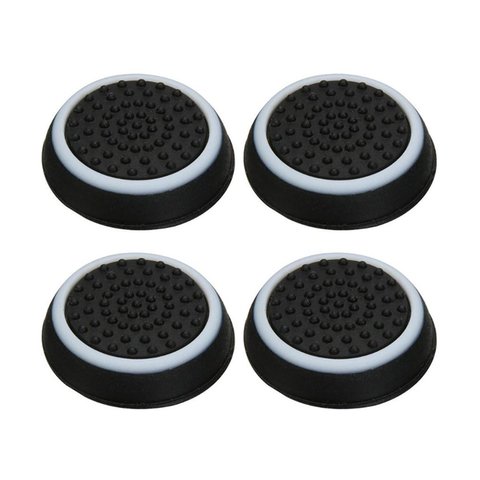 4PCS Thumb Stick Grips Caps For PS4 Pro Slim Silicone Analog Thumbstick Grips Cover For Xbox PS3 PS4 Accessories ► Photo 1/6