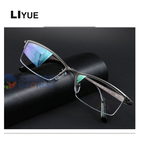 2022 pure titanium optical men's eye Glasses frame men Computer eyeglasses Spectacles frame Prescription Myopia glasses eyewear ► Photo 1/1